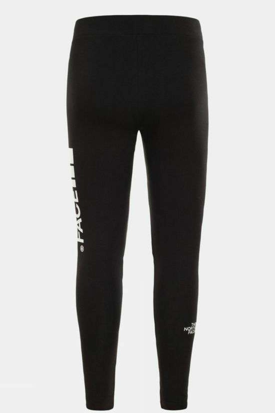 Childrens * | Free Delivery The North Face Youth Cotton Blend Big Logo Leggings 14+