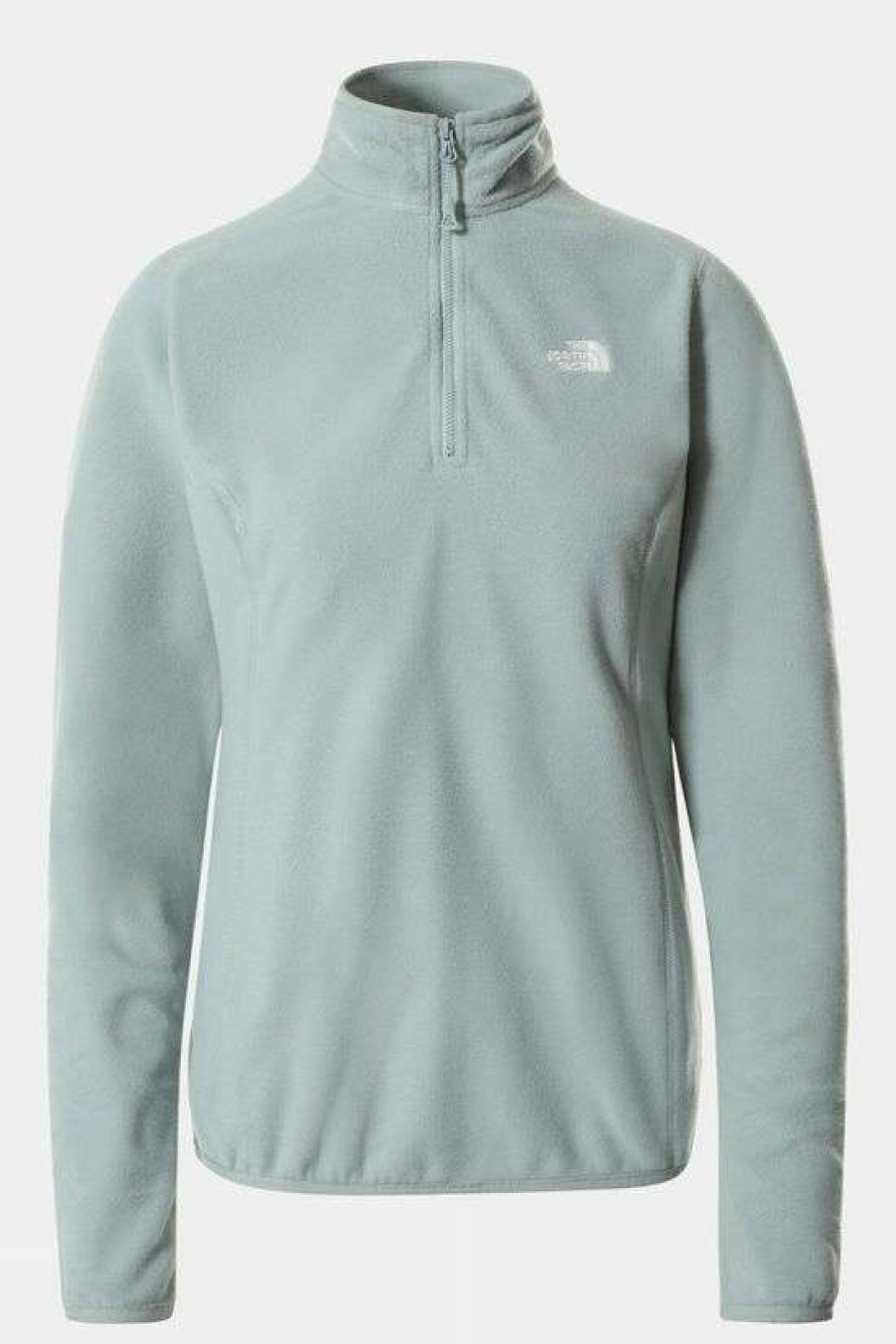 Womens * | Cheap The North Face Womens 100 Glacier Quarter Zip Fleece