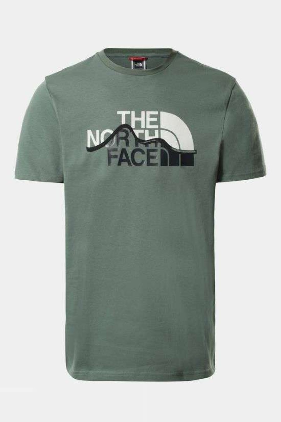 Mens * | Limited Edition The North Face Mens Mountain Line Tee