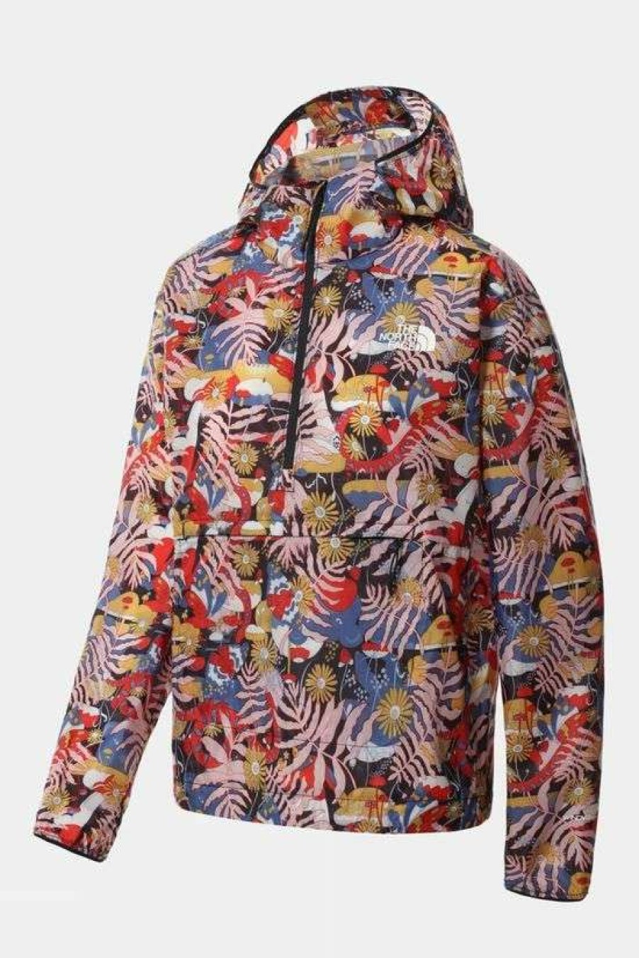 Womens * | Clearance The North Face Womens Printed Windy Peak Anorak