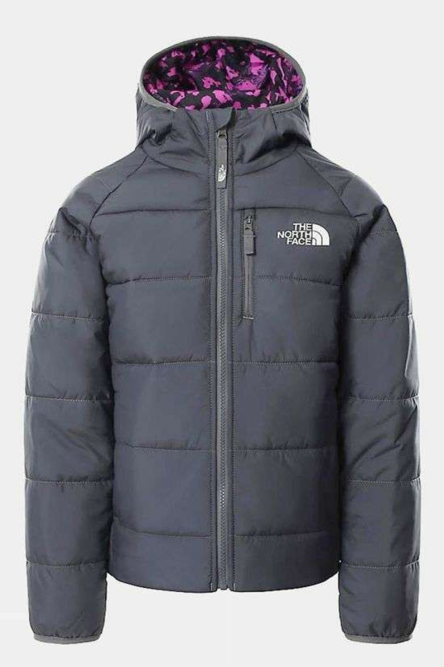 Childrens * | Discount The North Face Youth Printed Reversible Perrito Jacket 14+