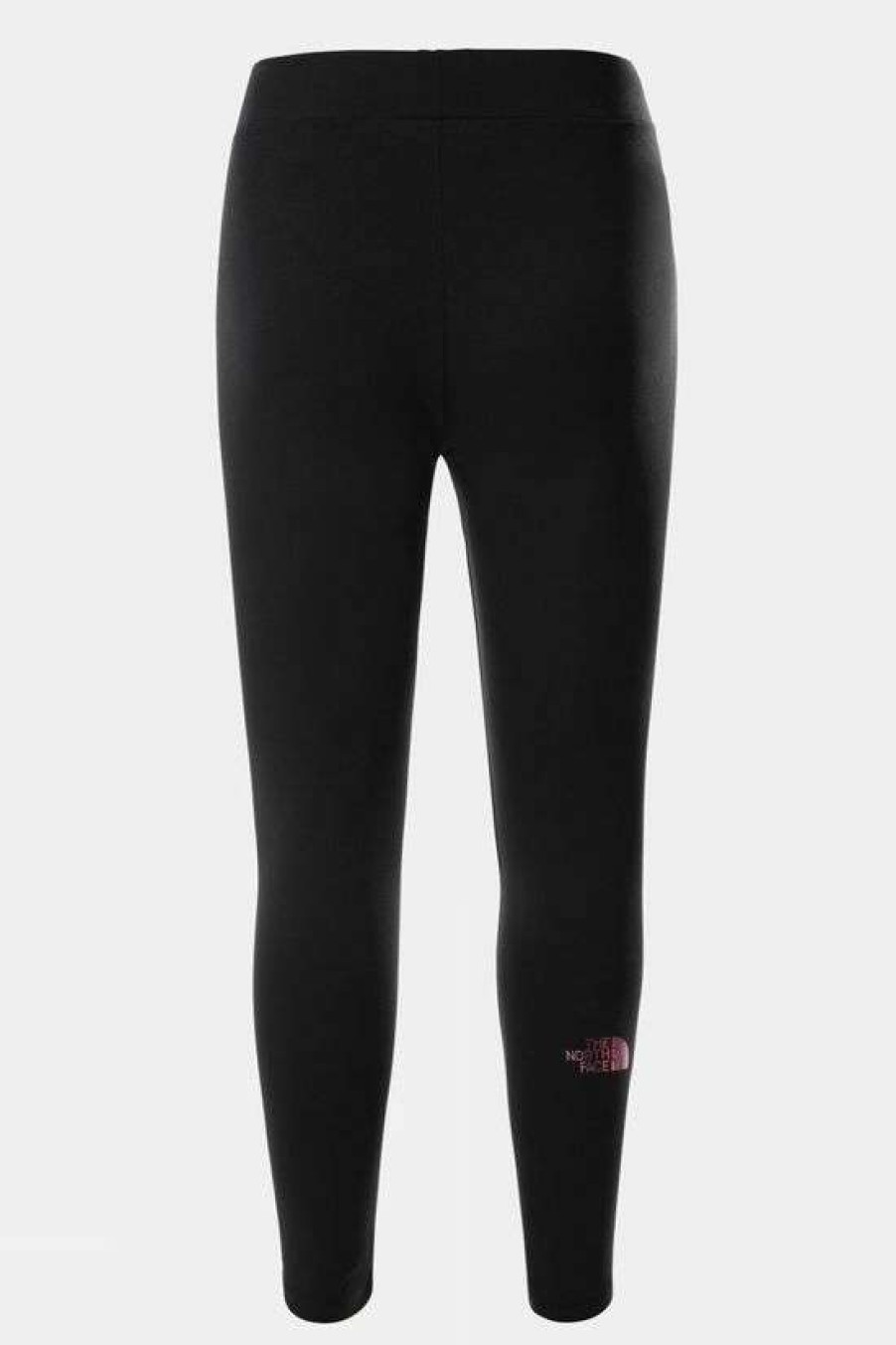 Childrens * | Cheap The North Face Youth Cotton Blend Big Logo Leggings 14+