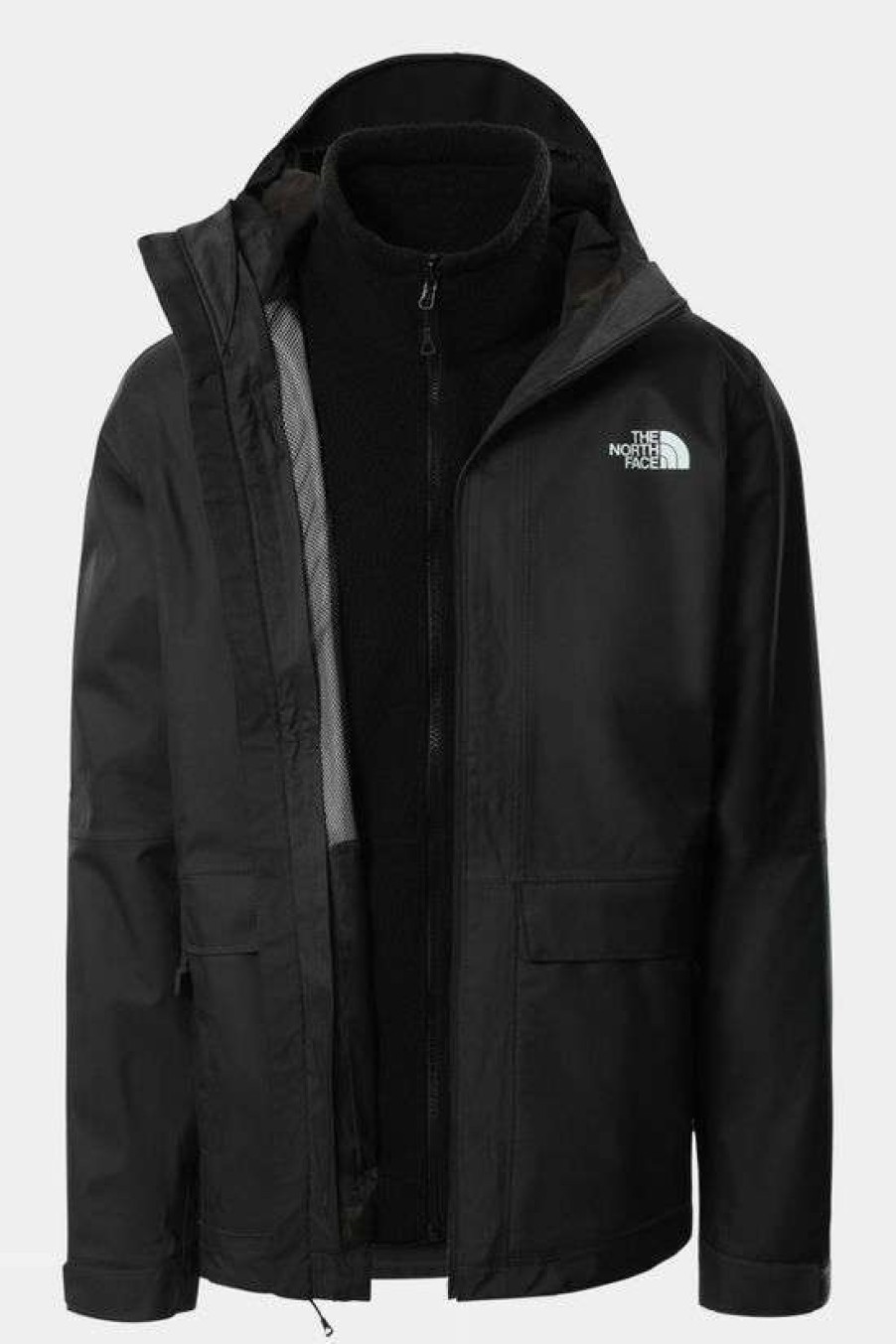 Mens * | Outlet The North Face Mens New Fleece Inner Triclimate Jacket