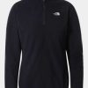 Womens * | Discount The North Face Womens 100 Glacier Quarter Zip Fleece