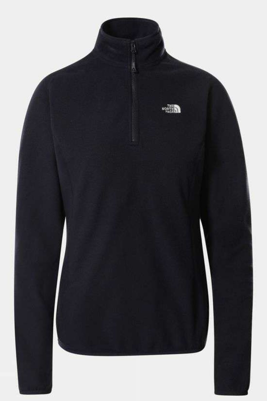 Womens * | Discount The North Face Womens 100 Glacier Quarter Zip Fleece