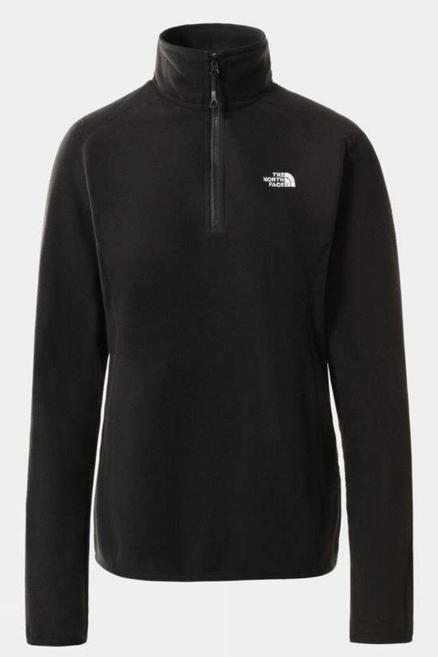 Womens * | Online The North Face Womens 100 Glacier Quarter Zip Fleece