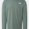 Mens * | Limited Edition The North Face Mens Long Sleeve Easy Tee