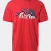 Mens * | Free Delivery The North Face Mens Mountain Line Tee