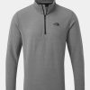 Mens * | Outlet The North Face Mens Cornice Ii Quarter Zip Fleece