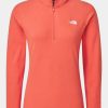 Womens * | Cheap The North Face Womens Cornice Ii Quarter Zip Fleece