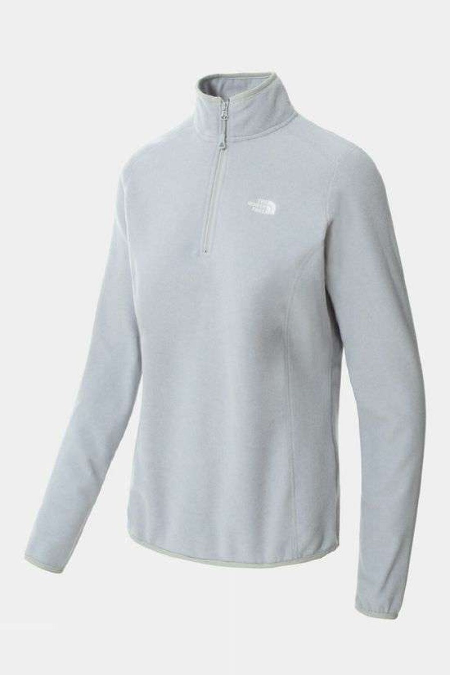 Womens * | Discount The North Face Womens 100 Glacier Quarter Zip Fleece